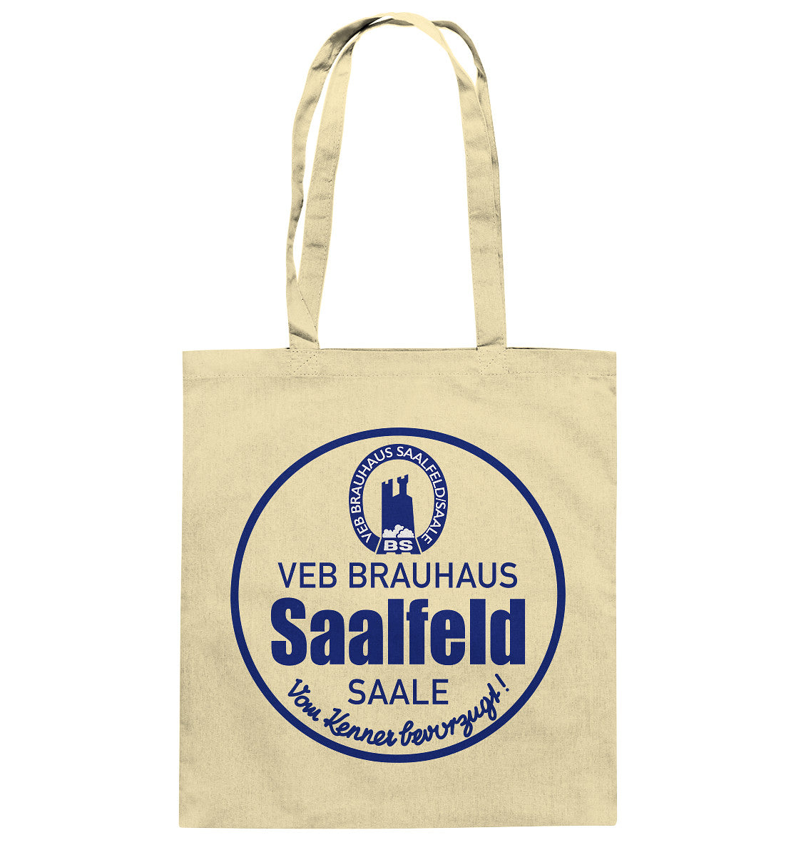 BAUMWOLLTASCHE • VEB BRAUHAUS SAALFELD