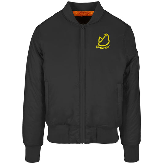 BOMBERJACKE BESTICKT • GOLDBROILER