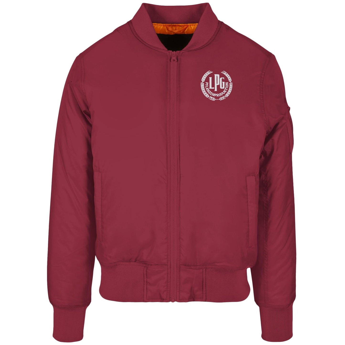 BOMBERJACKE BESTICKT • LPG - PFLANZENPRODUKTION