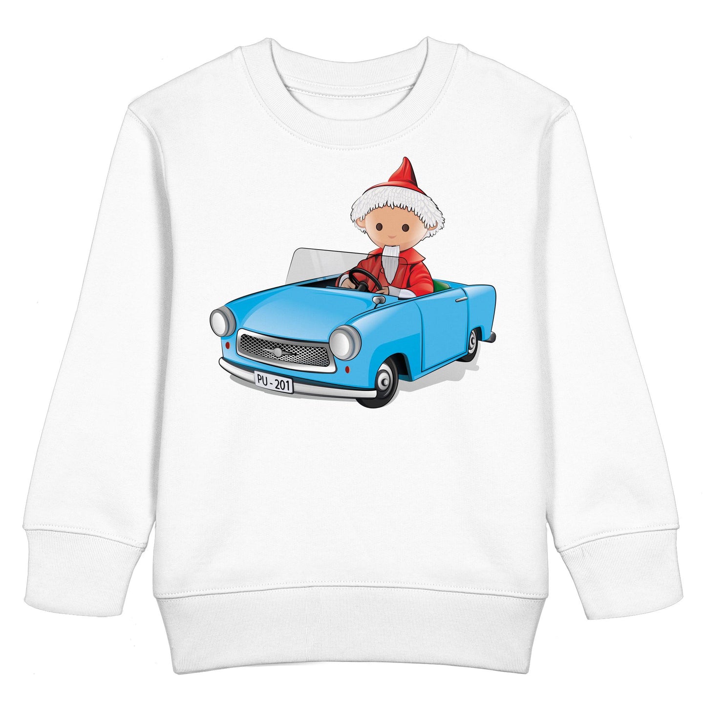 KIDS PULLOVER • UNSER SANDMÄNNCHEN - TRABI-CRUISER (PU-201)