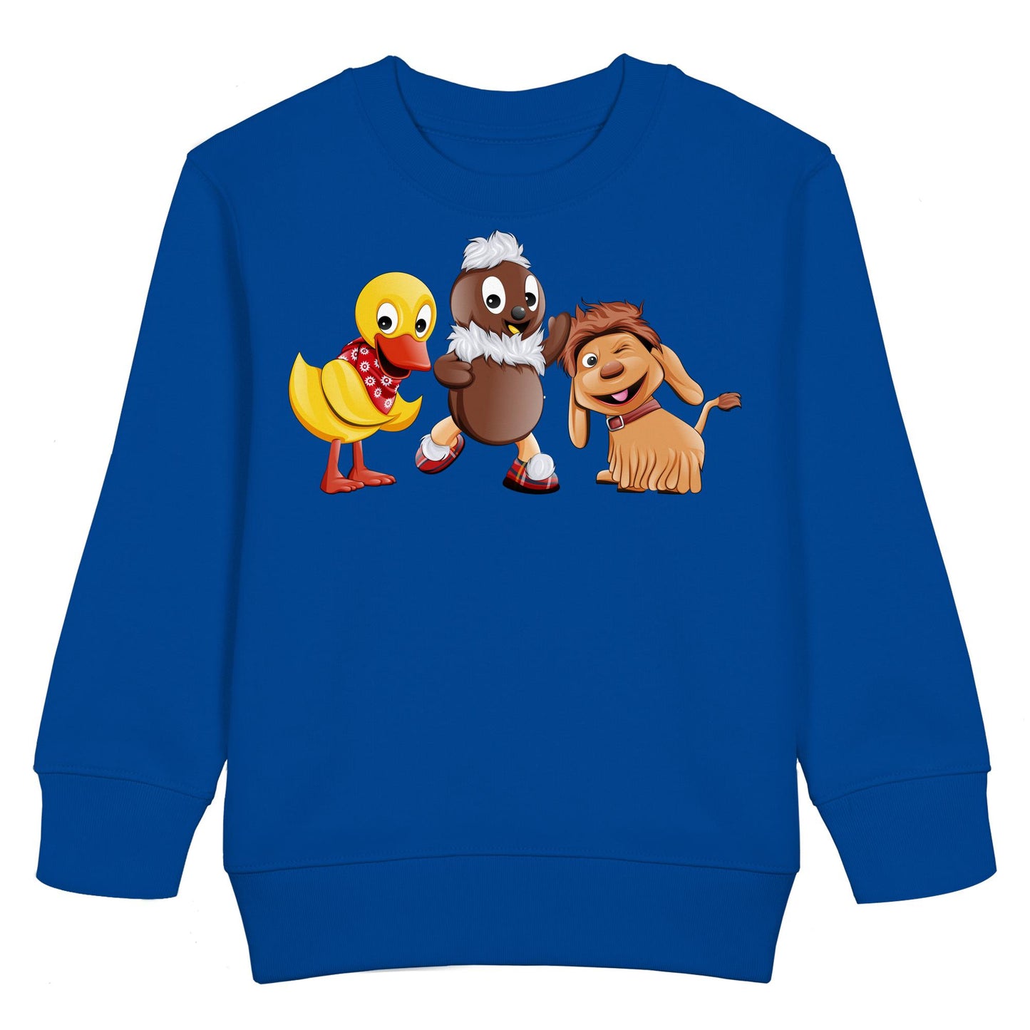 KIDS PULLOVER • UNSER SANDMÄNNCHEN - PITTI, MOPPI & SCHNATTERINCHEN