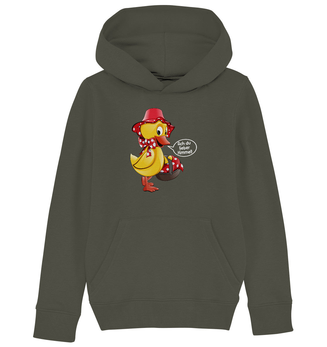 KINDER ORGANIC KAPUZENHOODIE • UNSER SANDMÄNNCHEN - SCHNATTERINCHEN - ACH DU LIEBER HIMMEL!