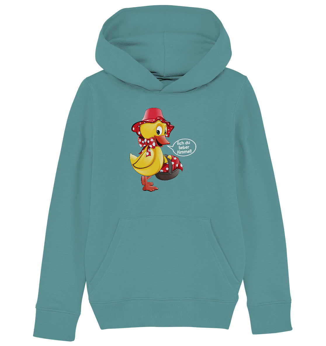 KINDER ORGANIC KAPUZENHOODIE • UNSER SANDMÄNNCHEN - SCHNATTERINCHEN - ACH DU LIEBER HIMMEL!