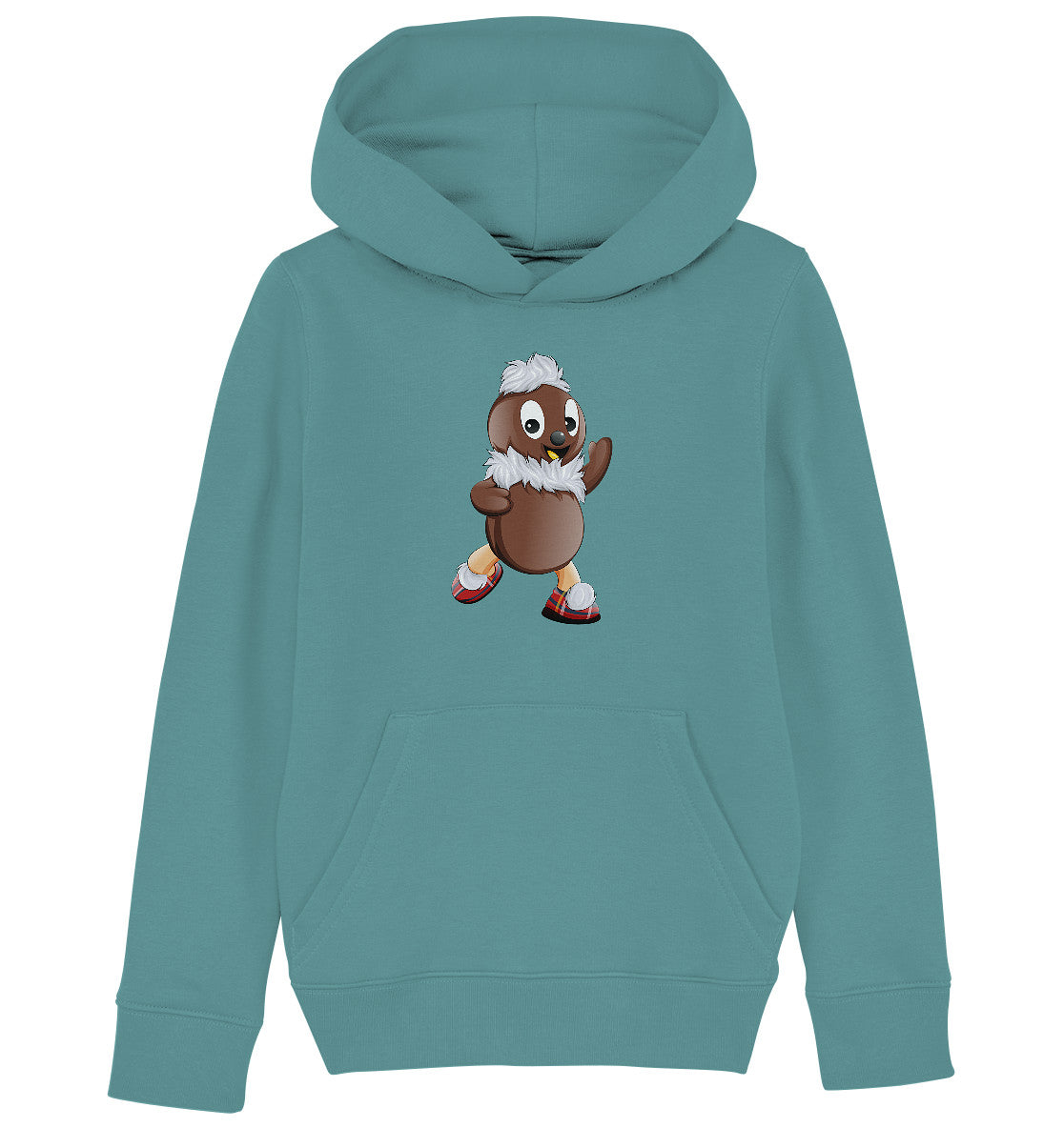 KINDER ORGANIC KAPUZENHOODIE • UNSER SANDMÄNNCHEN - PITTI IST DER ALLERBESTE!