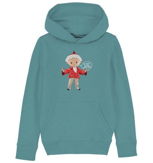 KINDER ORGANIC KAPUZENHOODIE • UNSER SANDMÄNNCHEN - DU HAST GEWISS NOCH ZEIT!