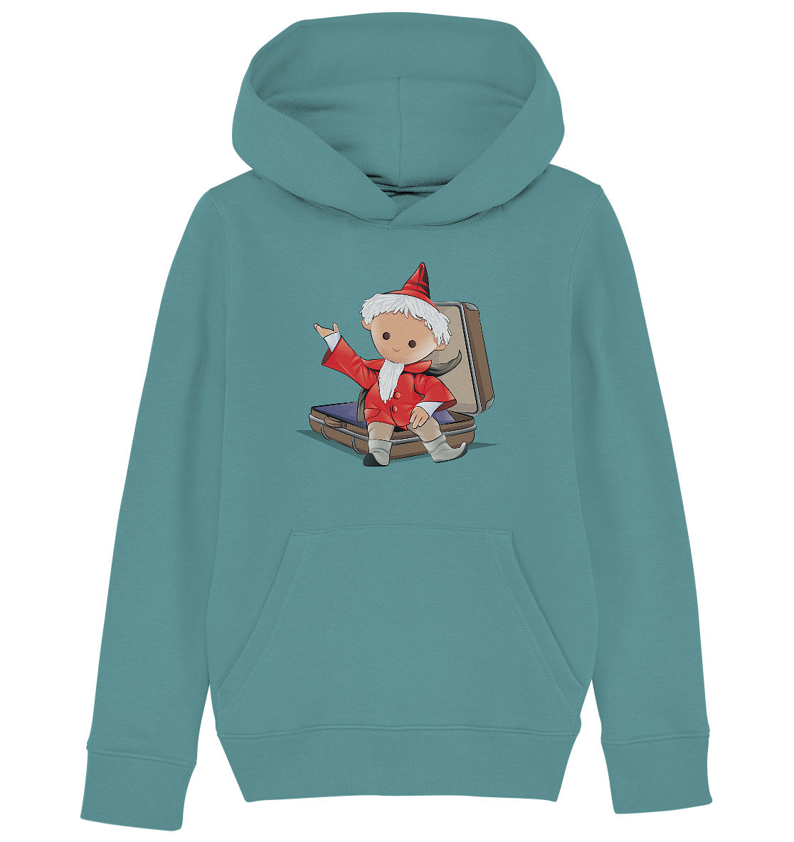 KINDER ORGANIC KAPUZENHOODIE • UNSER SANDMÄNNCHEN - AUF REISEN