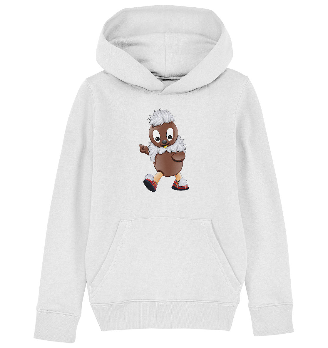 KINDER ORGANIC KAPUZENHOODIE • UNSER SANDMÄNNCHEN - PITTIPLATSCH MACHT LAUNE