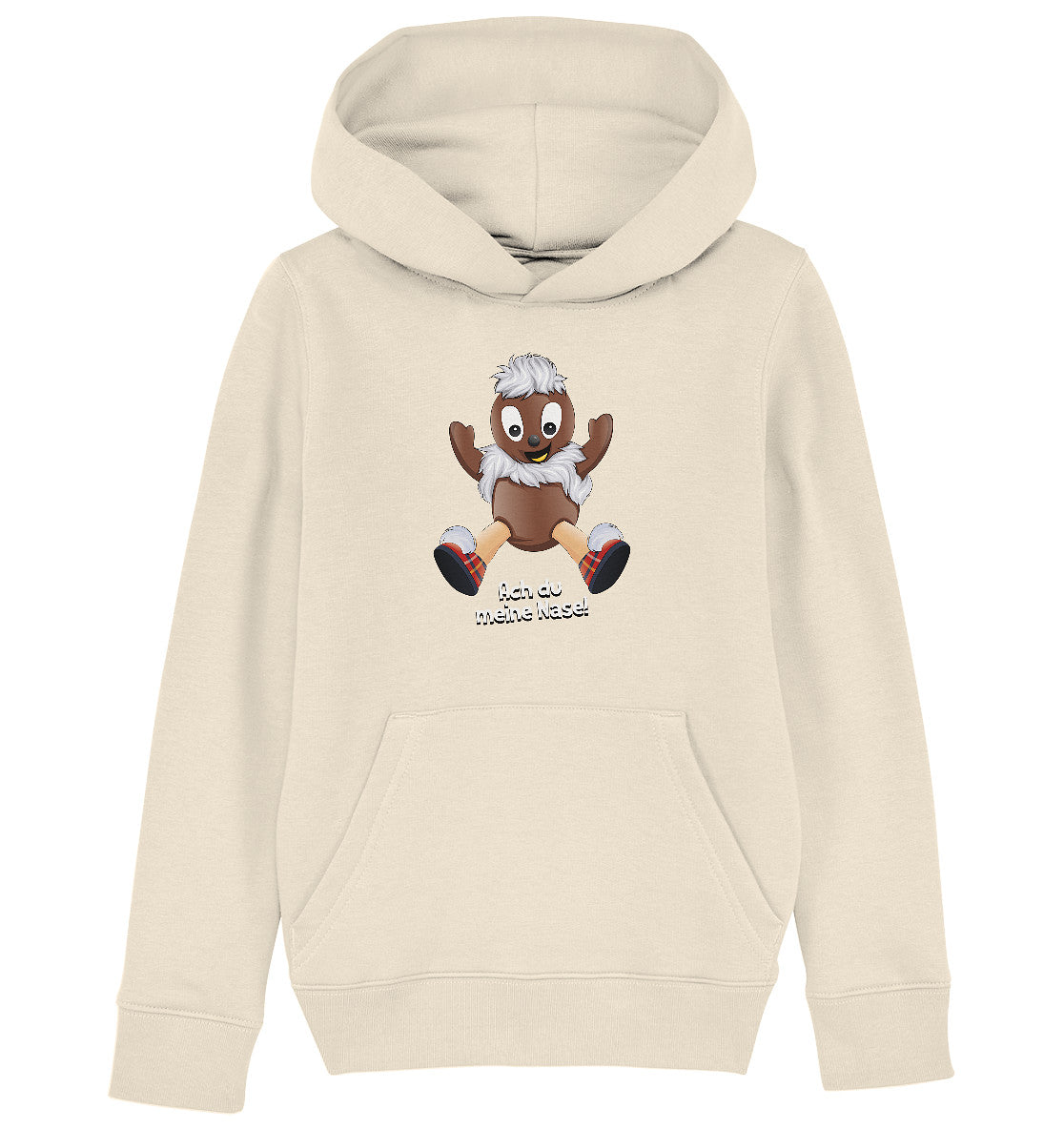 KINDER ORGANIC KAPUZENHOODIE • UNSER SANDMÄNNCHEN - PITTIPLATSCH - ACH DU MEINE NASE!