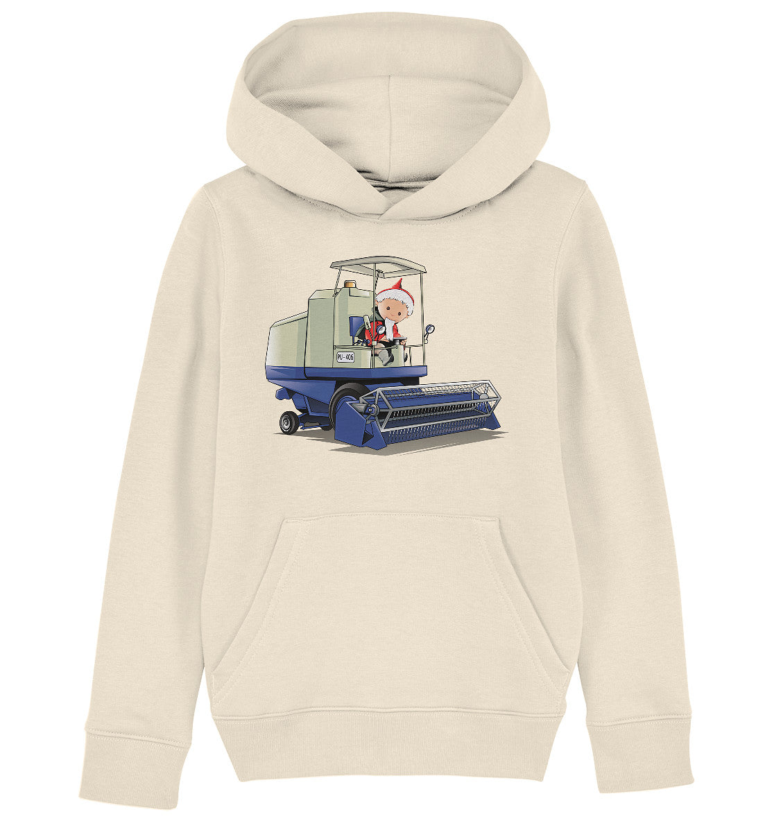 KINDER ORGANIC KAPUZENHOODIE • UNSER SANDMÄNNCHEN - ERNTEZEIT (PU-506)