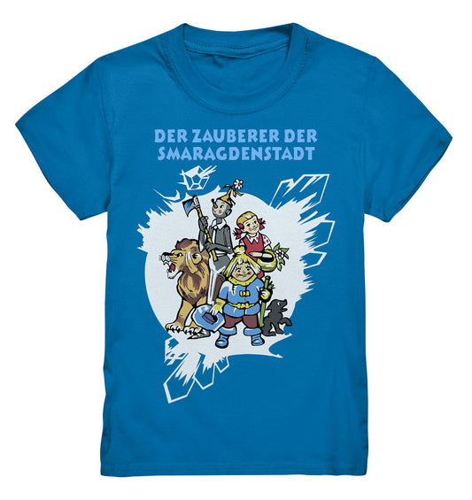 KINDER PREMIUM SHIRT • WOLKOW - DER ZAUBERER DER SMARAGDENSTADT