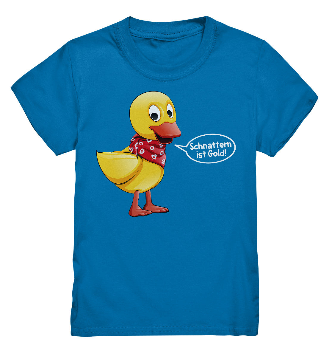 KINDER PREMIUM SHIRT • UNSER SANDMÄNNCHEN - SCHNATTERINCHEN - SCHNATTERN IST GOLD!