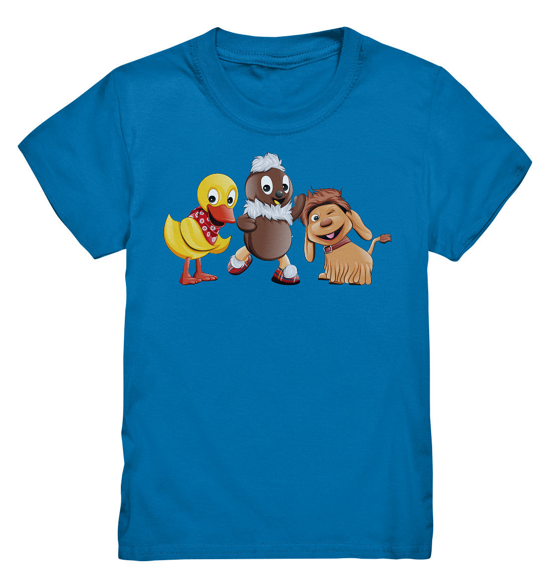 KINDER PREMIUM SHIRT • UNSER SANDMÄNNCHEN - PITTI, MOPPI & SCHNATTERINCHEN