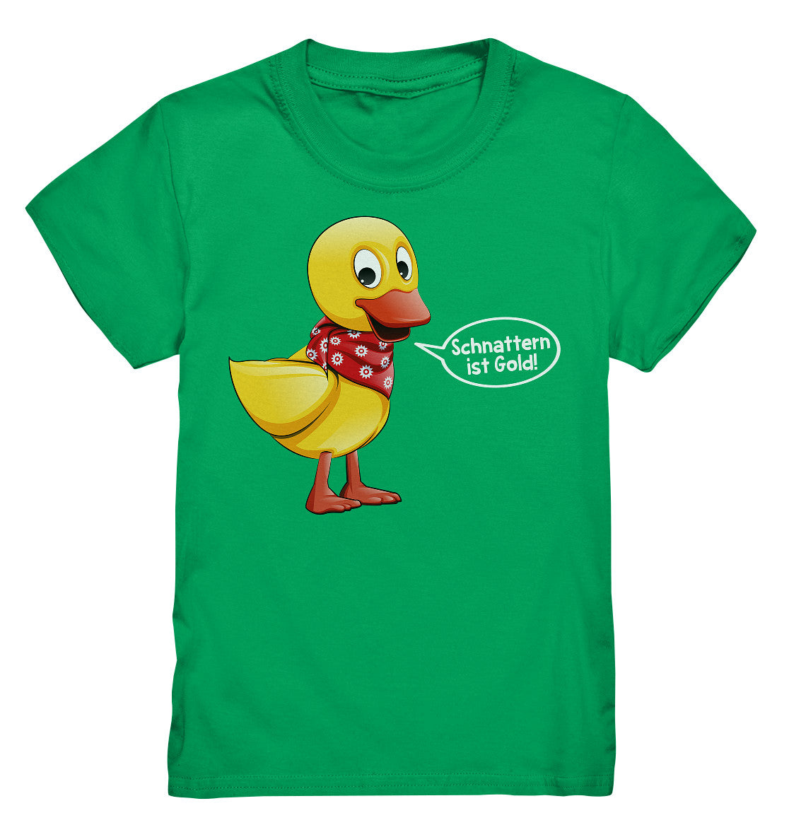 KINDER PREMIUM SHIRT • UNSER SANDMÄNNCHEN - SCHNATTERINCHEN - SCHNATTERN IST GOLD!