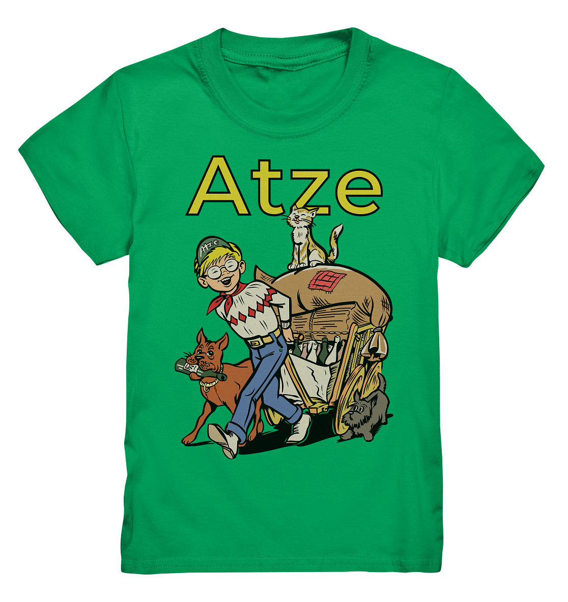 KINDER PREMIUM SHIRT • ATZE - TITEL ALTSTOFFE