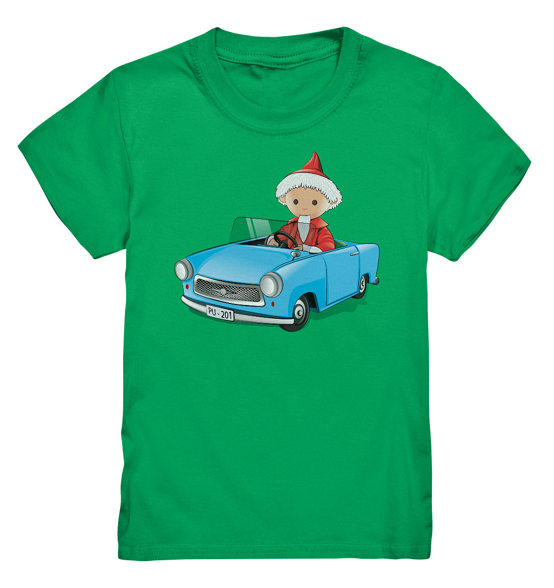 KINDER PREMIUM SHIRT • UNSER SANDMÄNNCHEN - TRABI-CRUISER (PU-201)