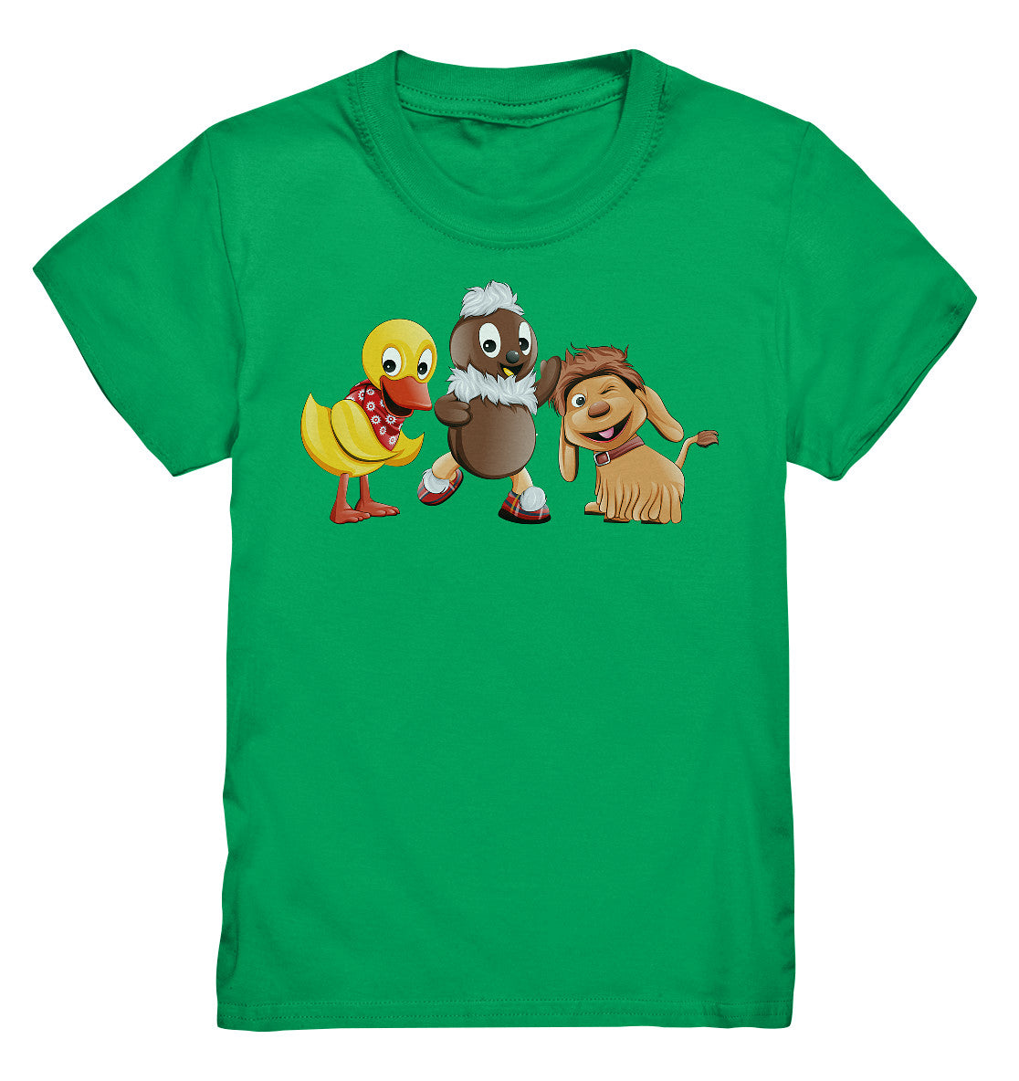 KINDER PREMIUM SHIRT • UNSER SANDMÄNNCHEN - PITTI, MOPPI & SCHNATTERINCHEN