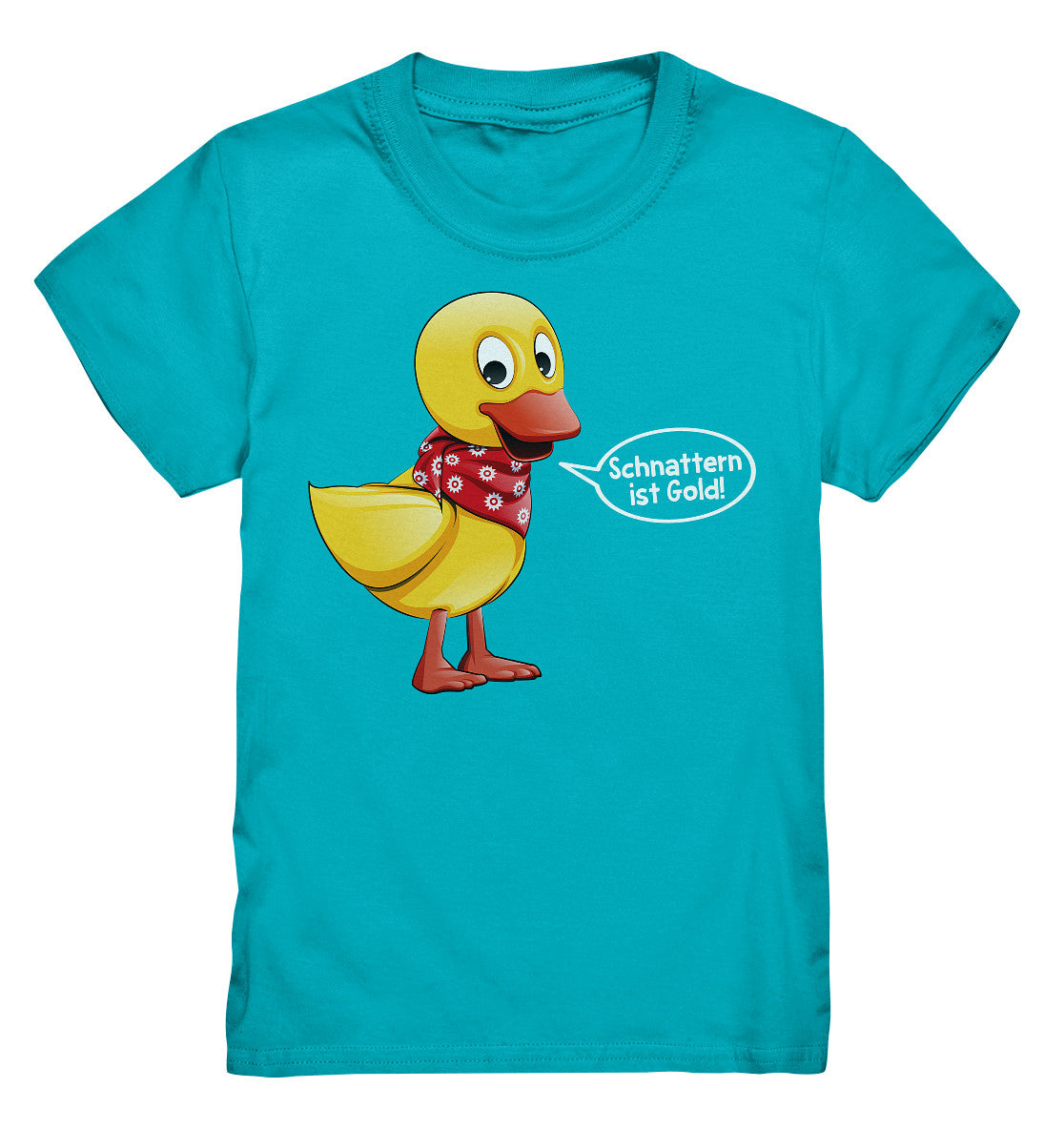 KINDER PREMIUM SHIRT • UNSER SANDMÄNNCHEN - SCHNATTERINCHEN - SCHNATTERN IST GOLD!