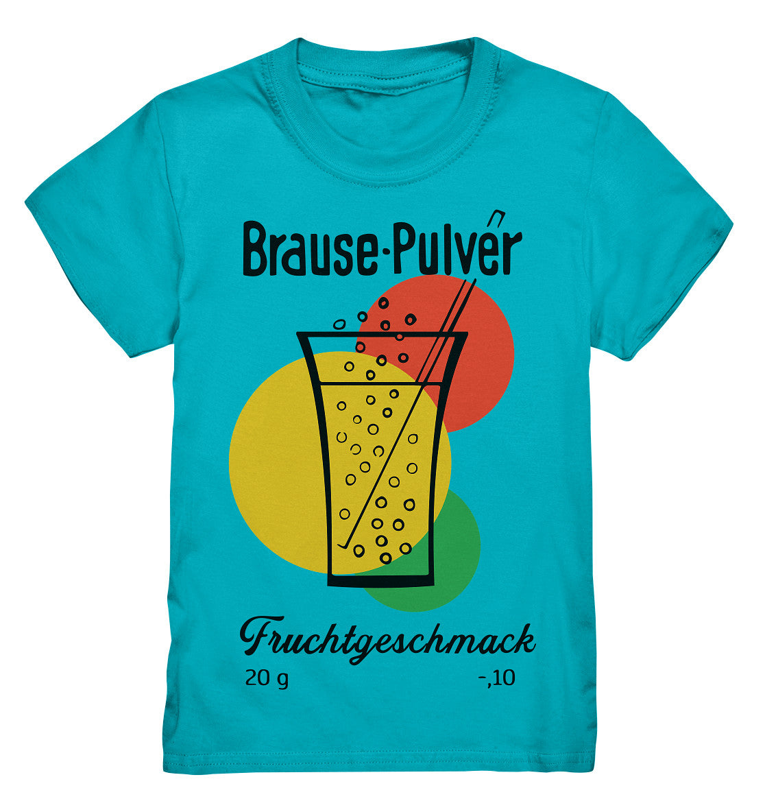 KINDER PREMIUM SHIRT • BRAUSE-PULVER FRUCHTGESCHMACK