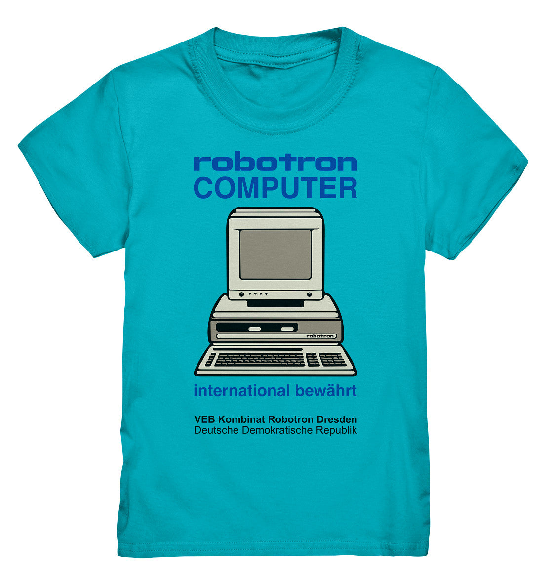 KINDER PREMIUM SHIRT • ROBOTRON COMPUTER DRESDEN