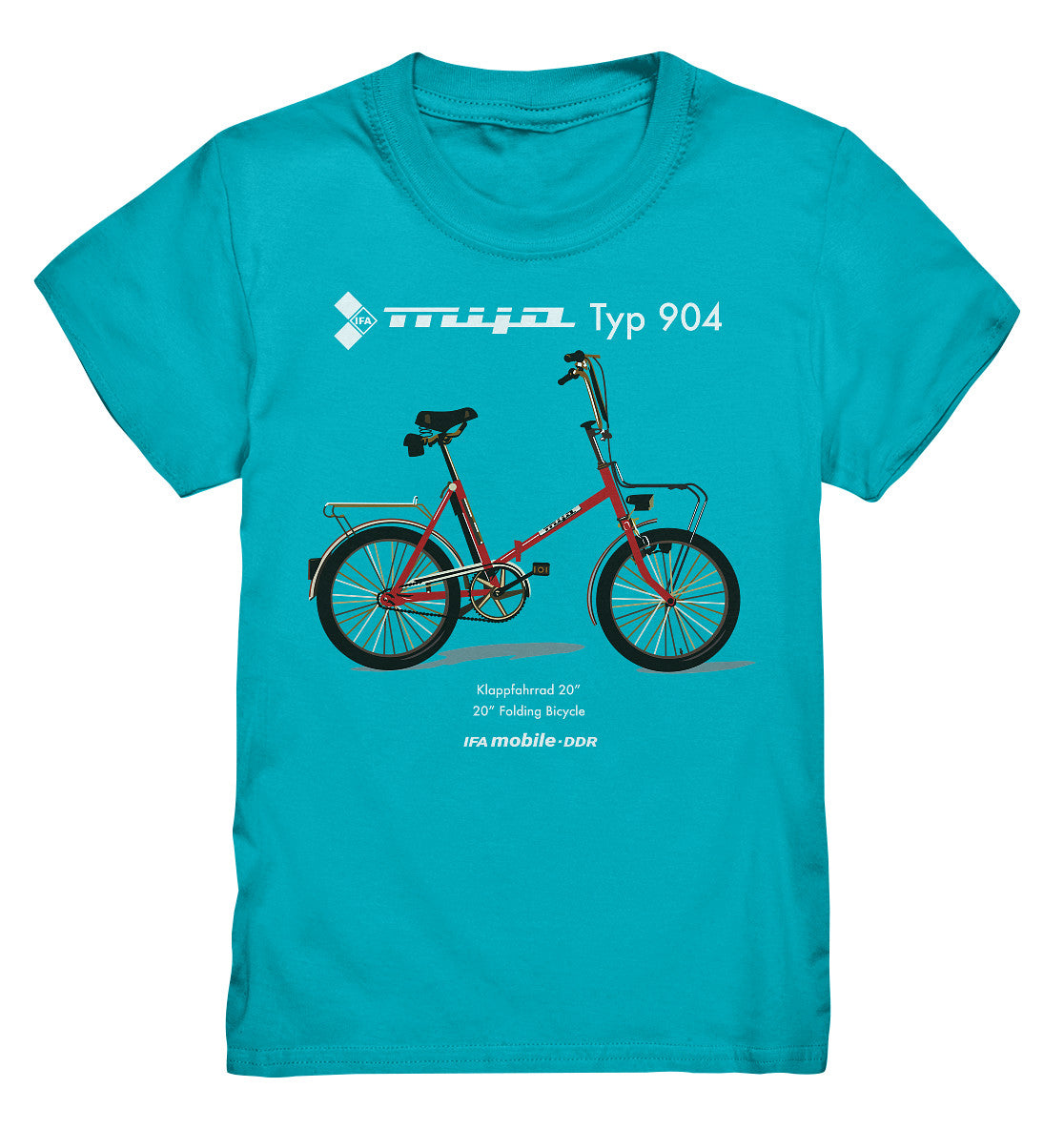 KINDER PREMIUM SHIRT • MIFA KLAPPRAD TYP 904 - ORIGINAL WERBUNG