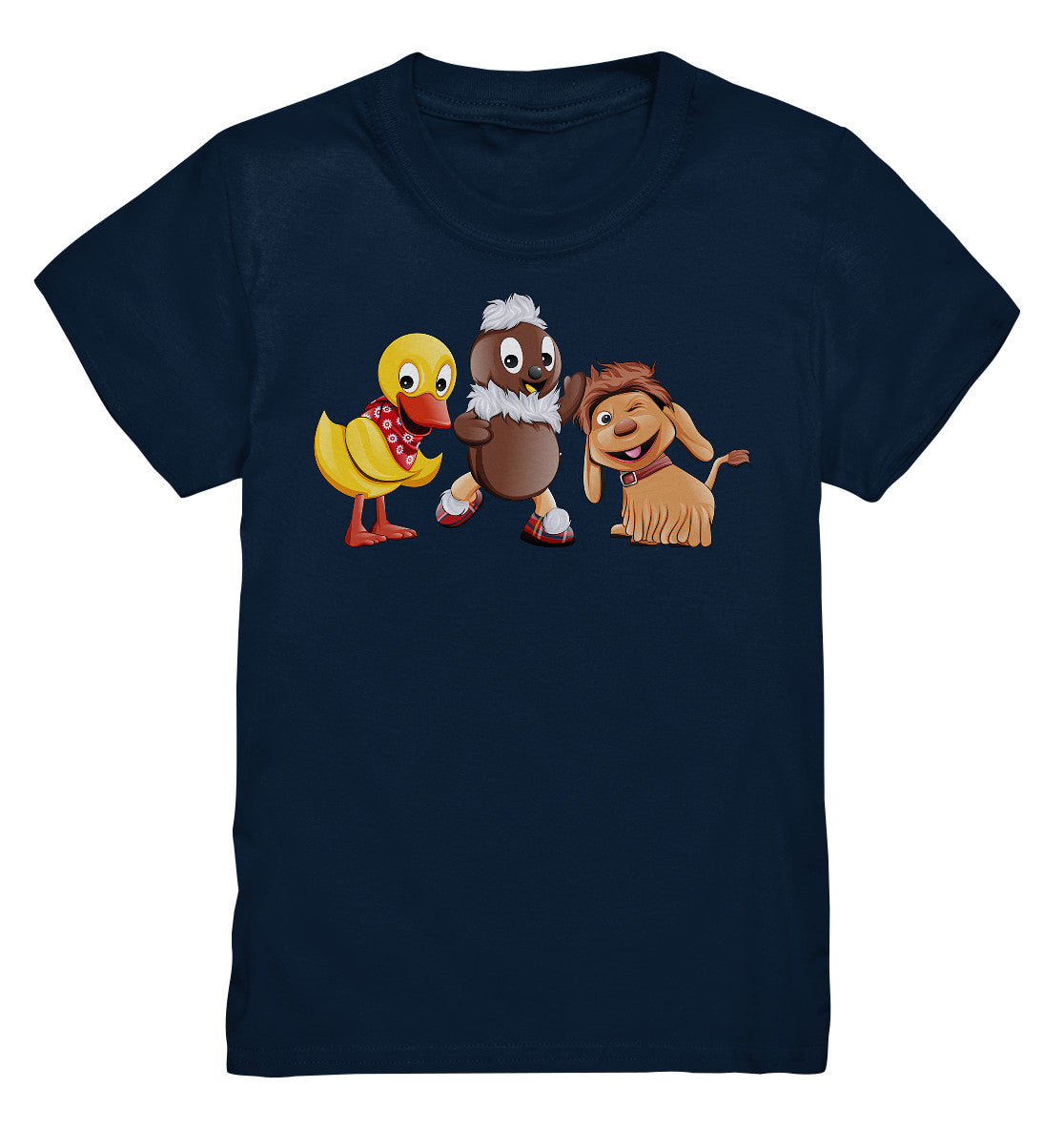 KINDER PREMIUM SHIRT • UNSER SANDMÄNNCHEN - PITTI, MOPPI & SCHNATTERINCHEN