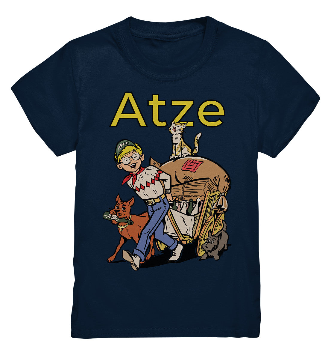 KINDER PREMIUM SHIRT • ATZE - TITEL ALTSTOFFE