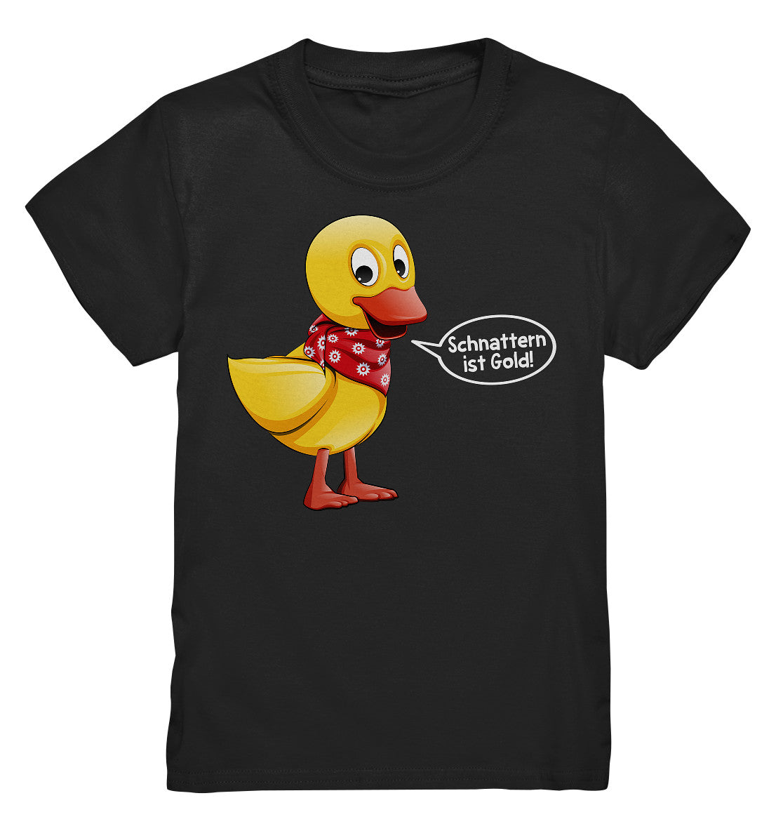 KINDER PREMIUM SHIRT • UNSER SANDMÄNNCHEN - SCHNATTERINCHEN - SCHNATTERN IST GOLD!