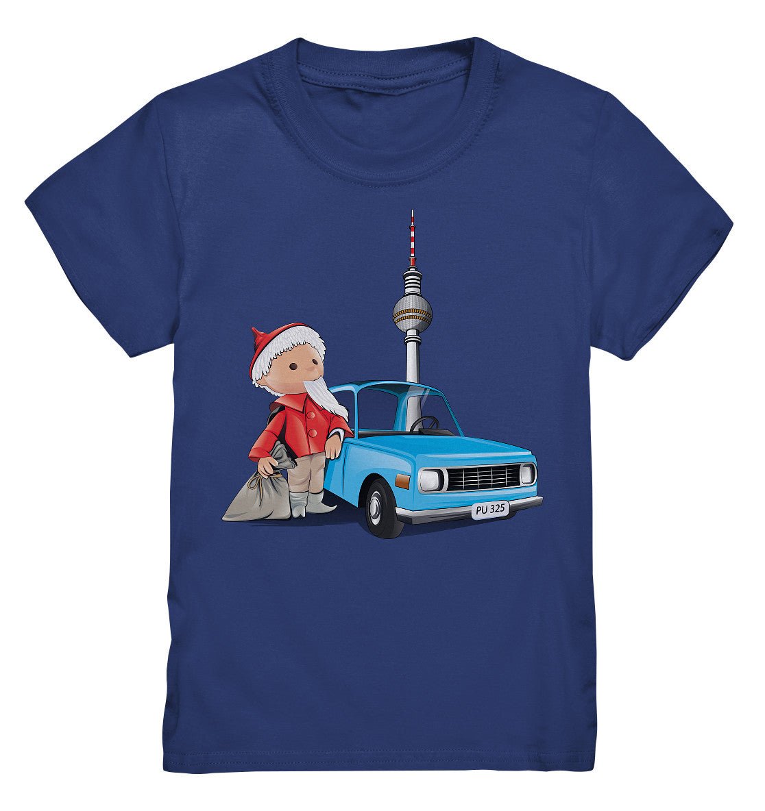 KINDER PREMIUM SHIRT • UNSER SANDMÄNNCHEN - MIT WARTBURG IN BERLIN (PU-325)