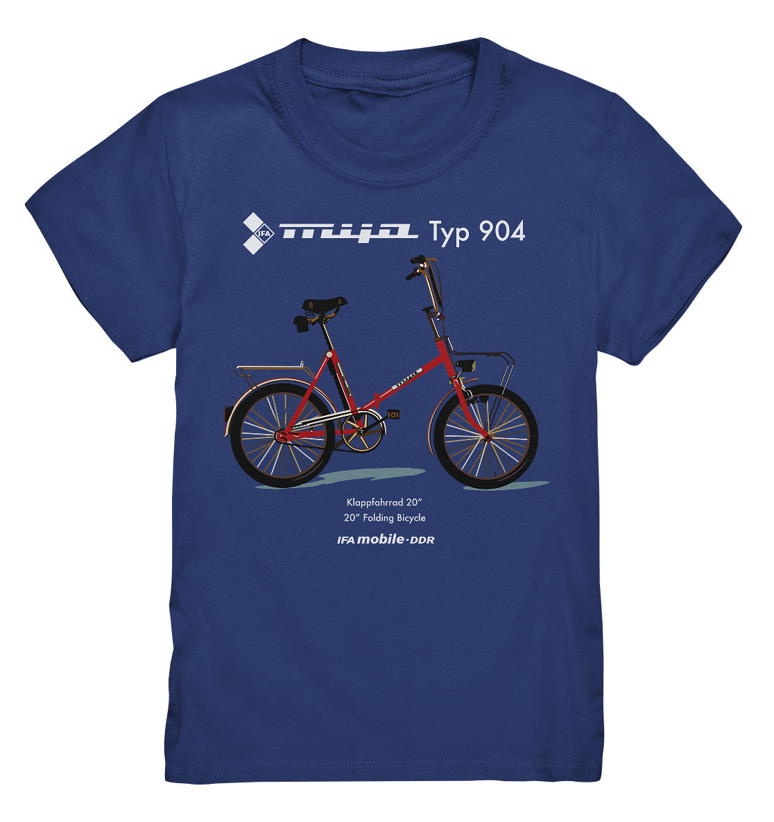 KINDER PREMIUM SHIRT • MIFA KLAPPRAD TYP 904 - ORIGINAL WERBUNG