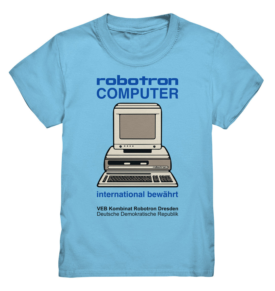 KINDER PREMIUM SHIRT • ROBOTRON COMPUTER DRESDEN