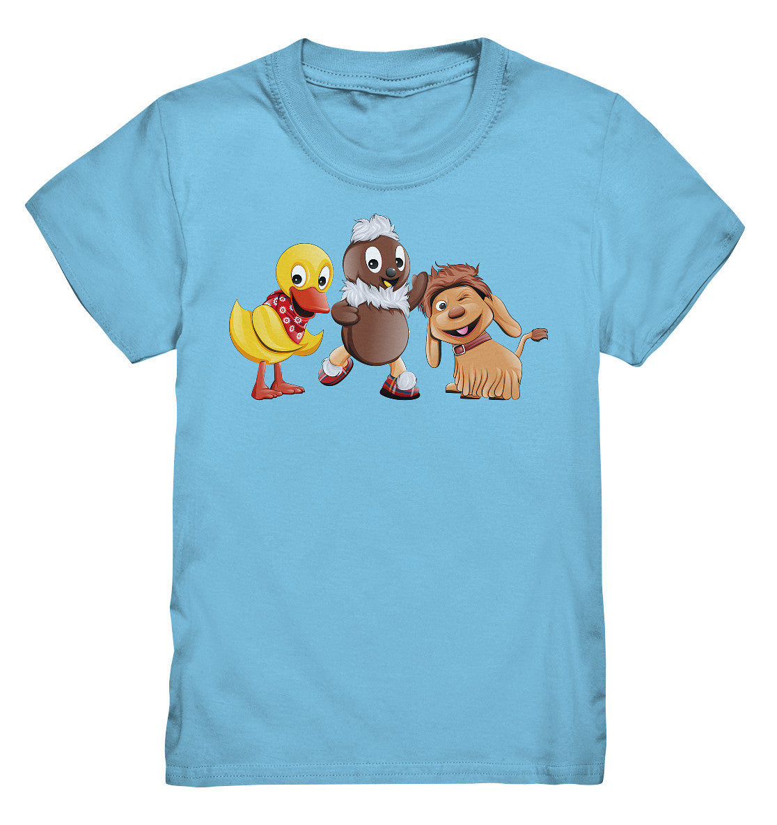 KINDER PREMIUM SHIRT • UNSER SANDMÄNNCHEN - PITTI, MOPPI & SCHNATTERINCHEN