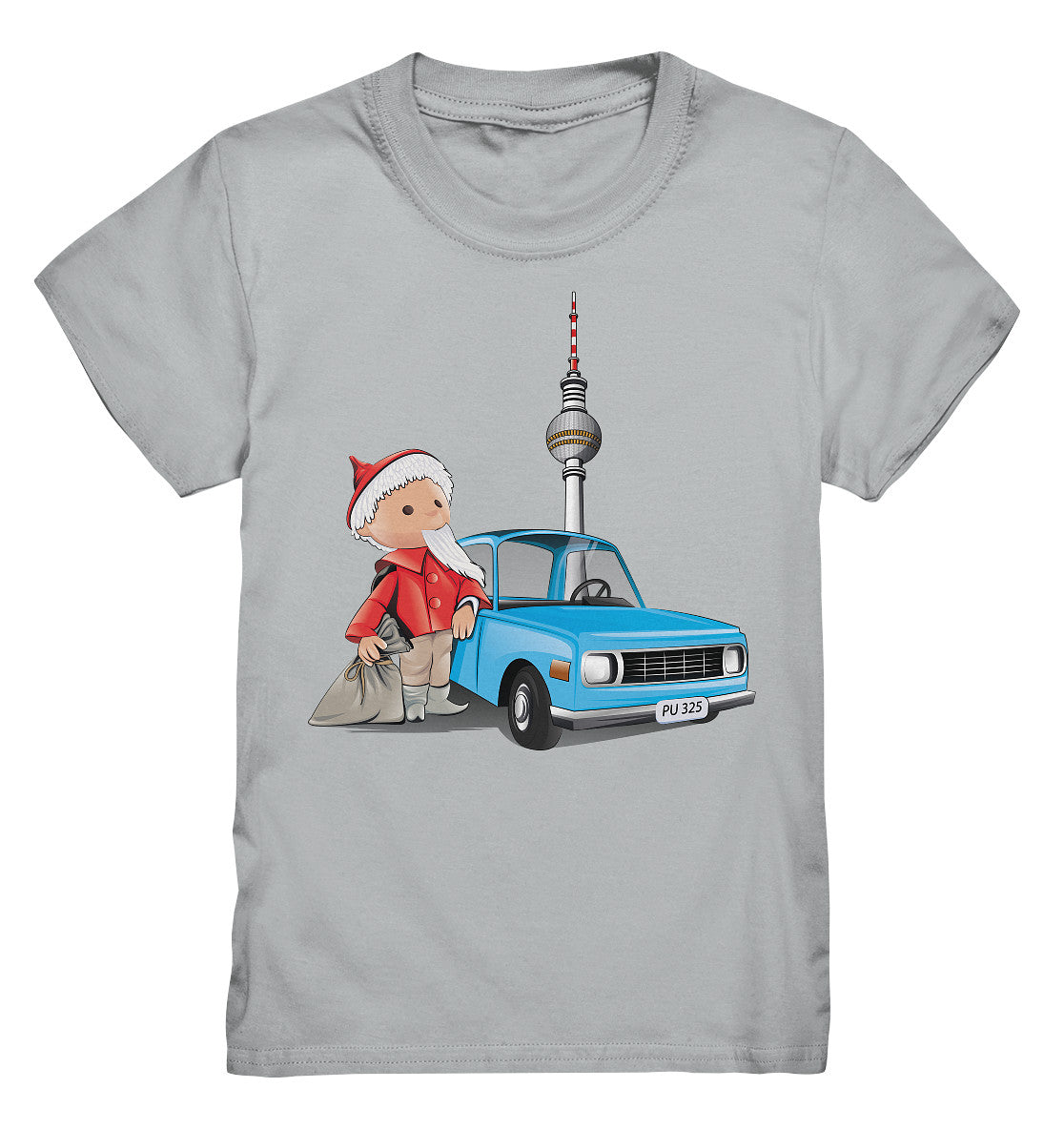 KINDER PREMIUM SHIRT • UNSER SANDMÄNNCHEN - MIT WARTBURG IN BERLIN (PU-325)