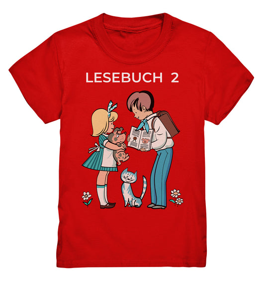 KINDER PREMIUM SHIRT • LESEBUCH 2. KLASSE DDR