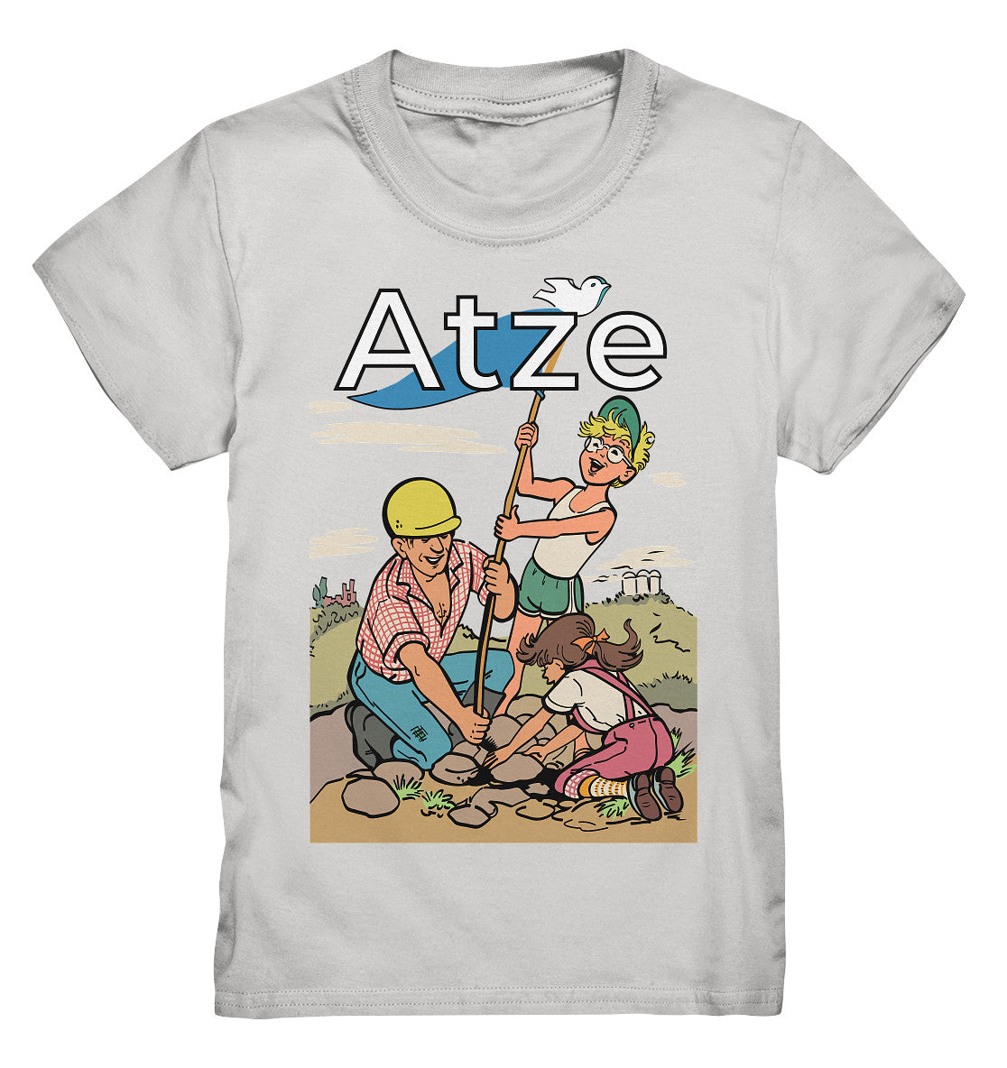 KINDER PREMIUM SHIRT • ATZE - TITEL FRIEDENSFLAGGE