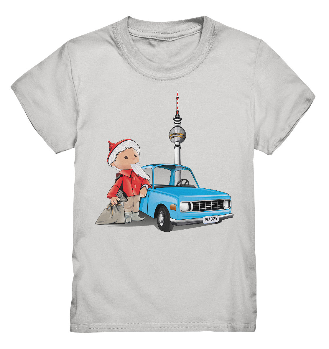 KINDER PREMIUM SHIRT • UNSER SANDMÄNNCHEN - MIT WARTBURG IN BERLIN (PU-325)