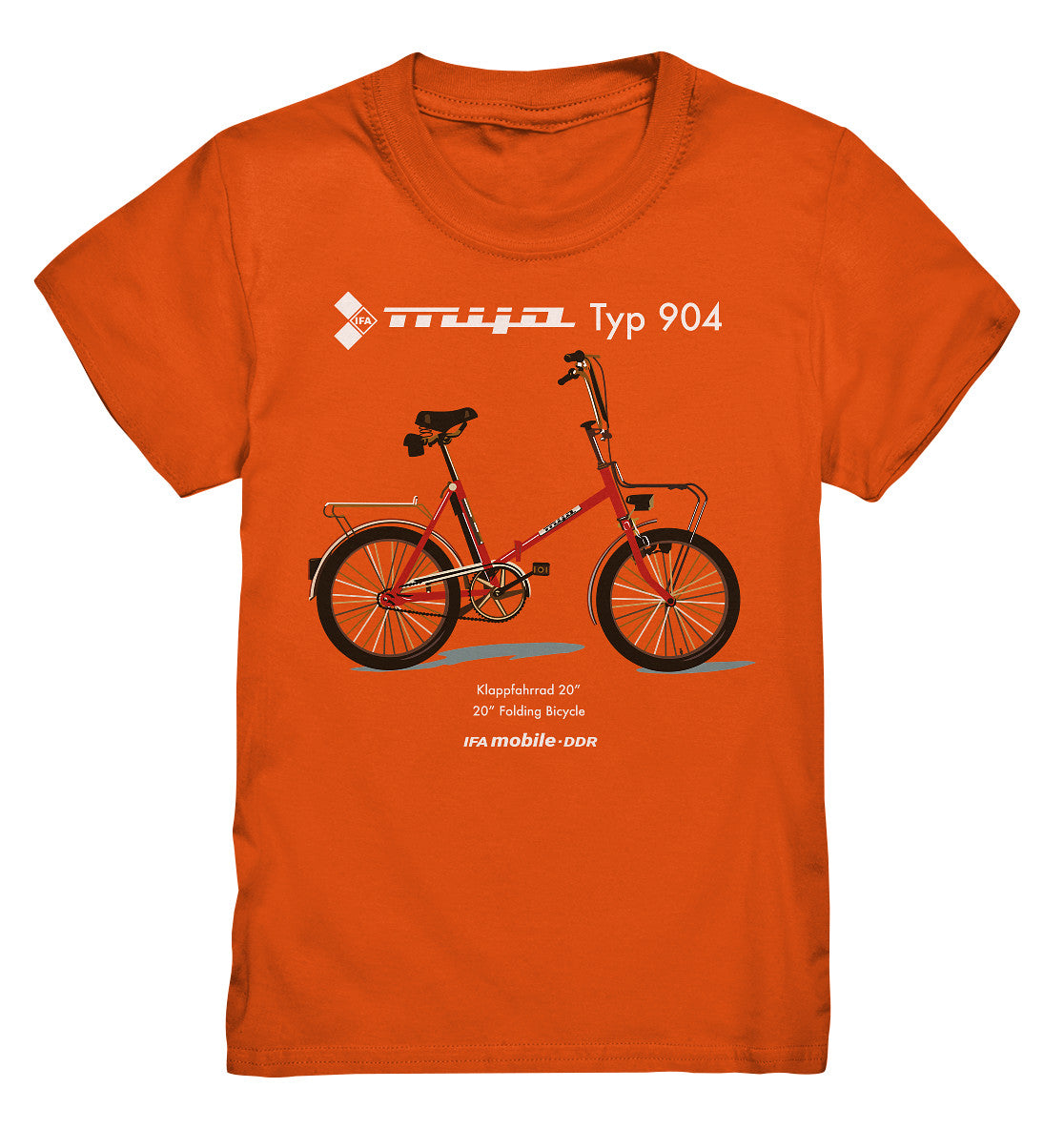 KINDER PREMIUM SHIRT • MIFA KLAPPRAD TYP 904 - ORIGINAL WERBUNG