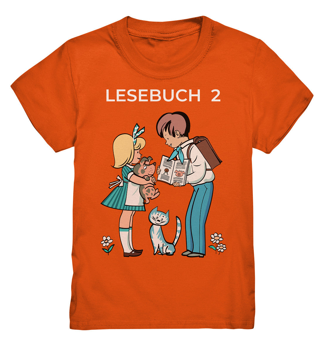 KINDER PREMIUM SHIRT • LESEBUCH 2. KLASSE DDR