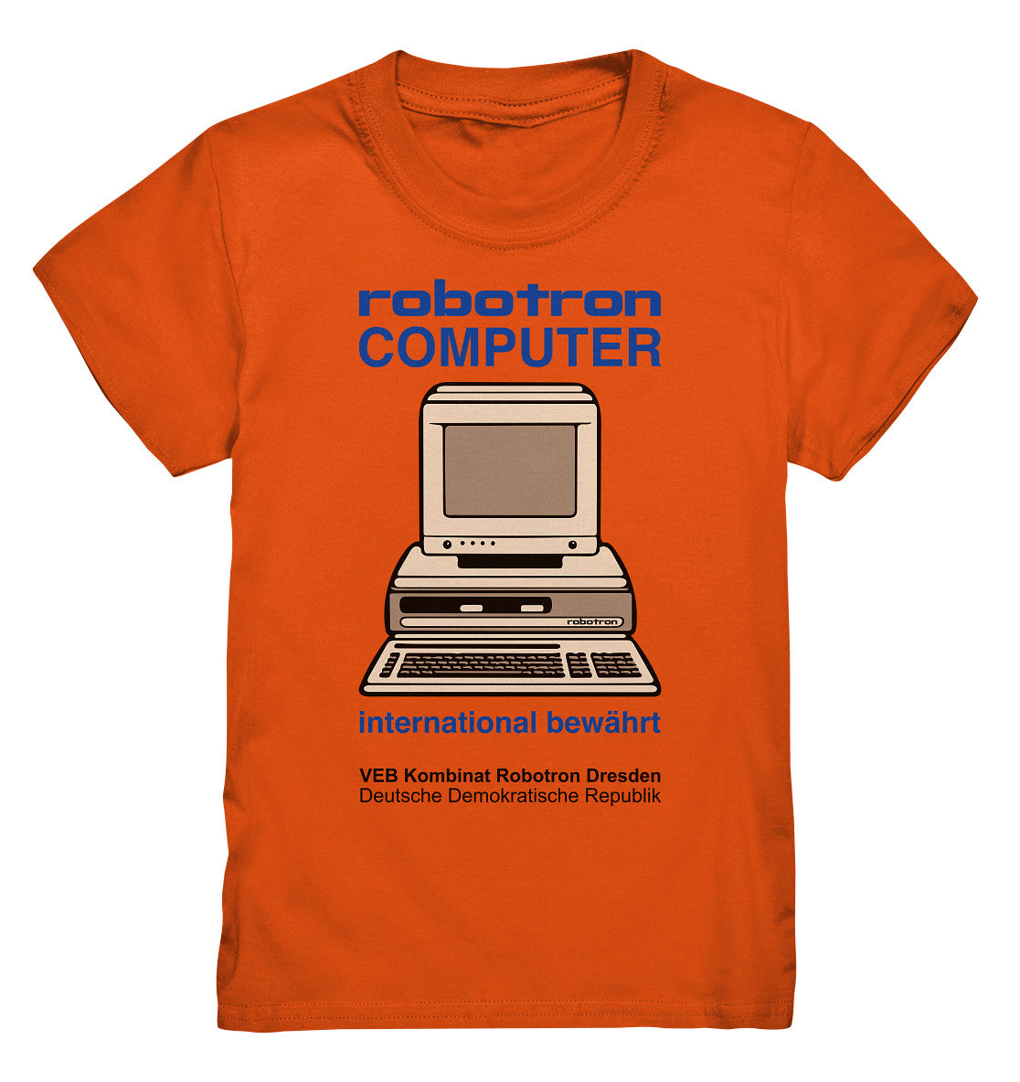 KINDER PREMIUM SHIRT • ROBOTRON COMPUTER DRESDEN