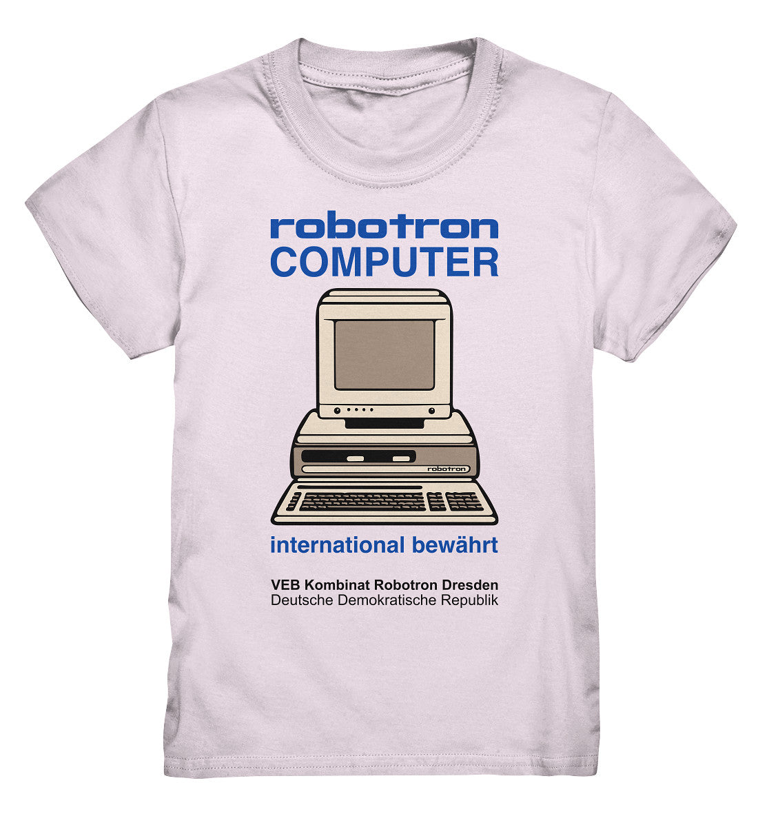 KINDER PREMIUM SHIRT • ROBOTRON COMPUTER DRESDEN