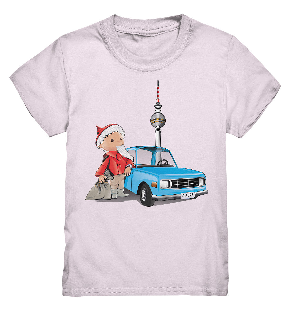 KINDER PREMIUM SHIRT • UNSER SANDMÄNNCHEN - MIT WARTBURG IN BERLIN (PU-325)