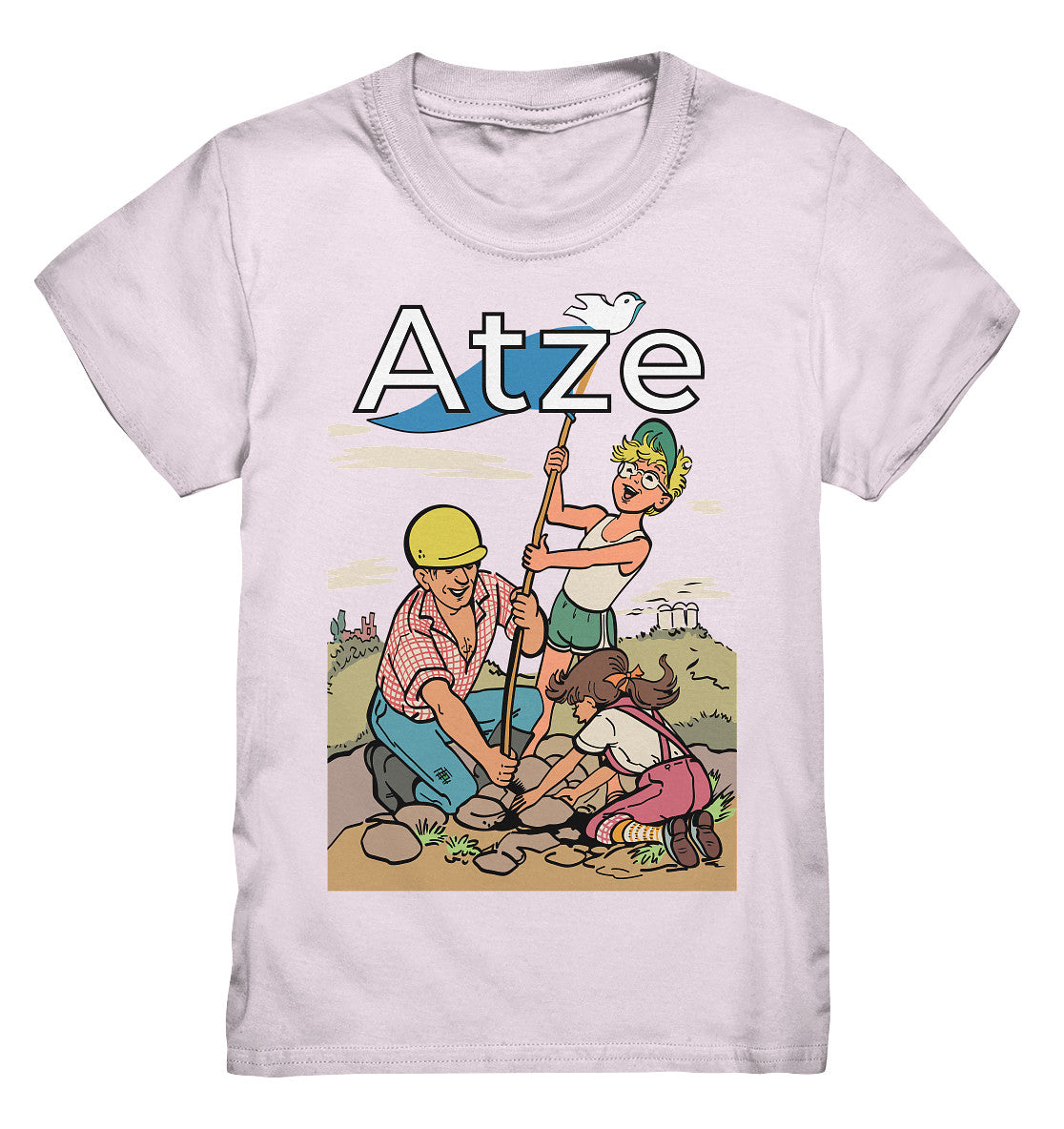 KINDER PREMIUM SHIRT • ATZE - TITEL FRIEDENSFLAGGE