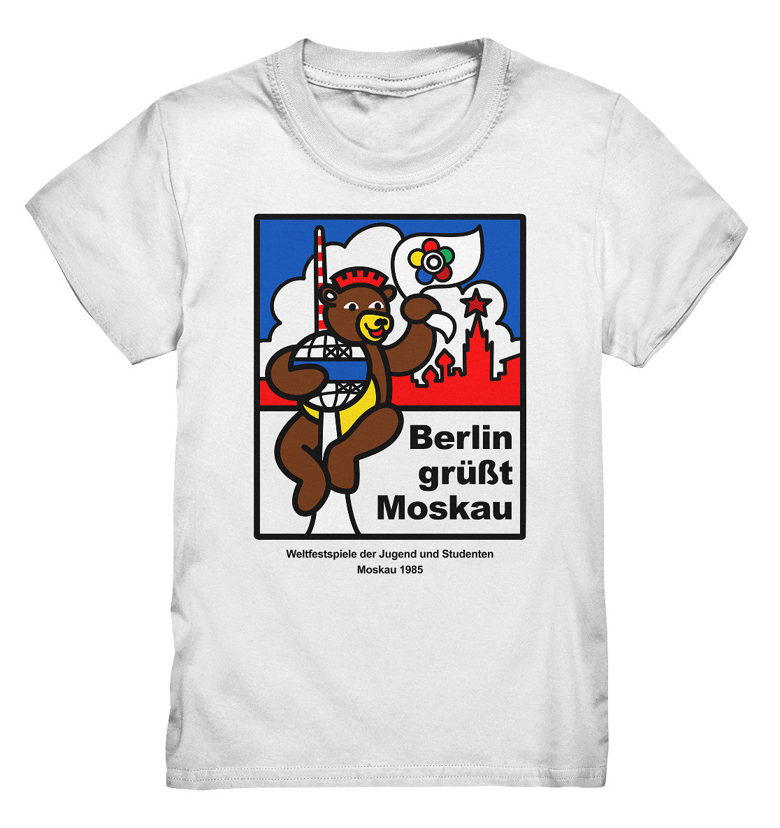 KINDER PREMIUM SHIRT • WELTFESTSPIELE DER JUGEND, MOSKAU 1985