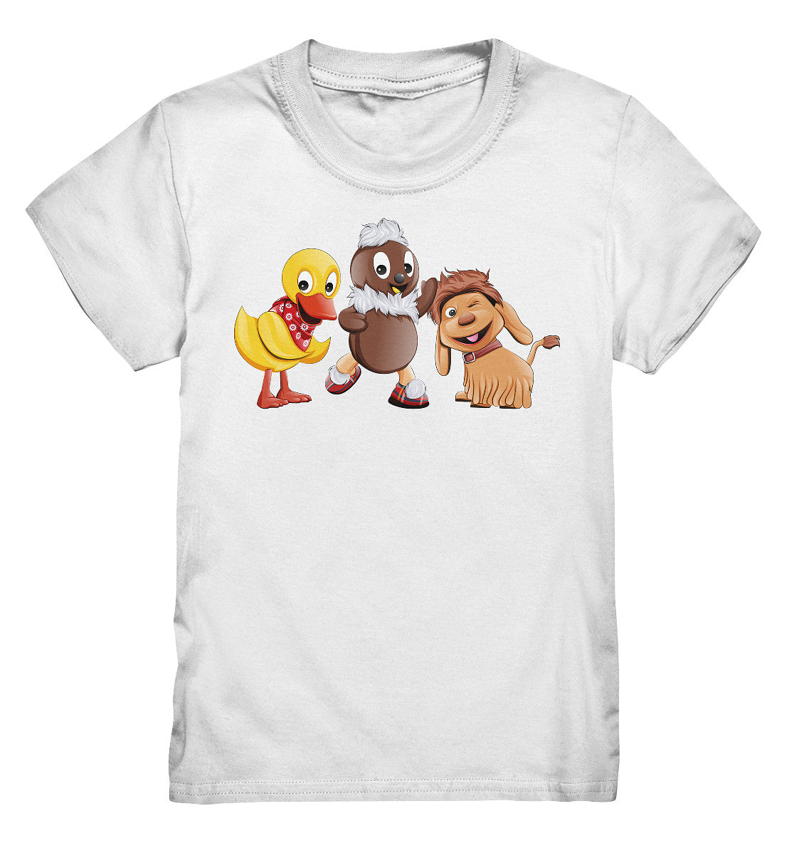 KINDER PREMIUM SHIRT • UNSER SANDMÄNNCHEN - PITTI, MOPPI & SCHNATTERINCHEN