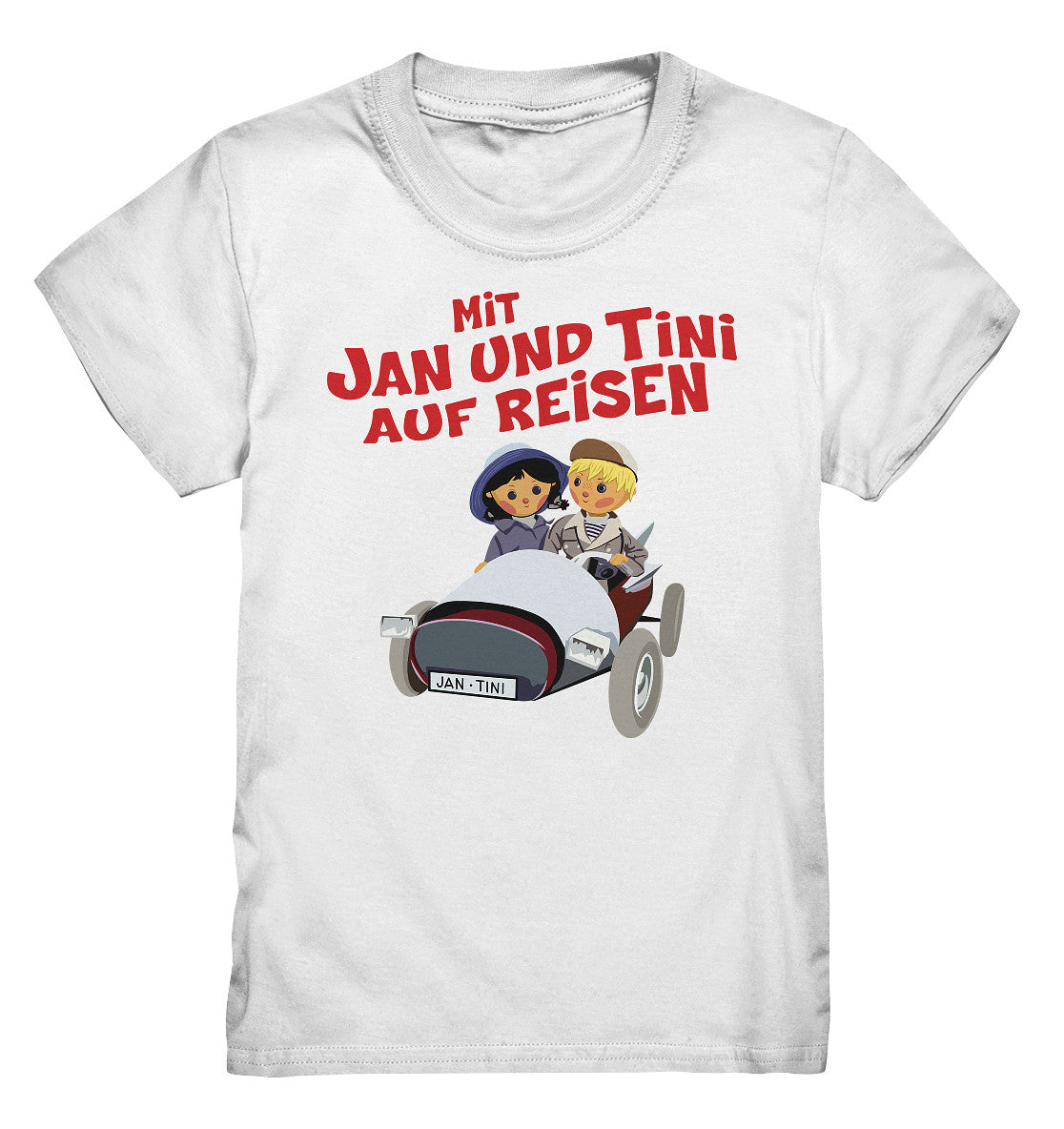 KINDER PREMIUM SHIRT • MIT JAN UND TINI AUF REISEN