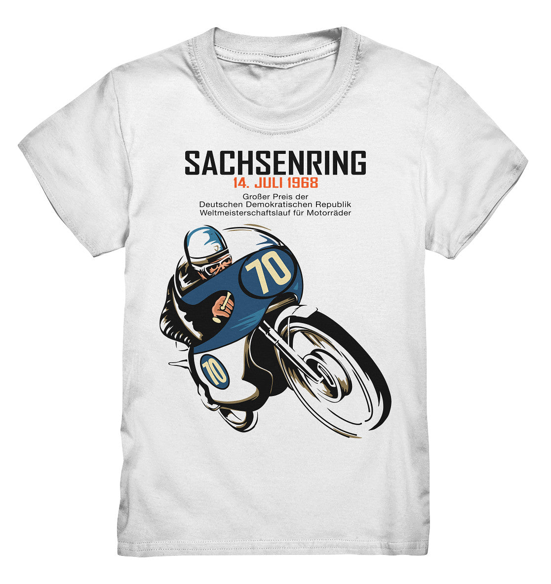 KINDER PREMIUM SHIRT • SACHSENRING 1968 - GROSSER PREIS DER DDR