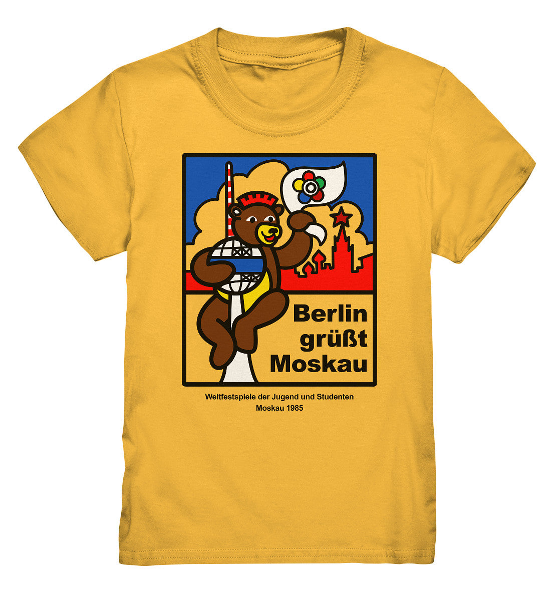 KINDER PREMIUM SHIRT • WELTFESTSPIELE DER JUGEND, MOSKAU 1985