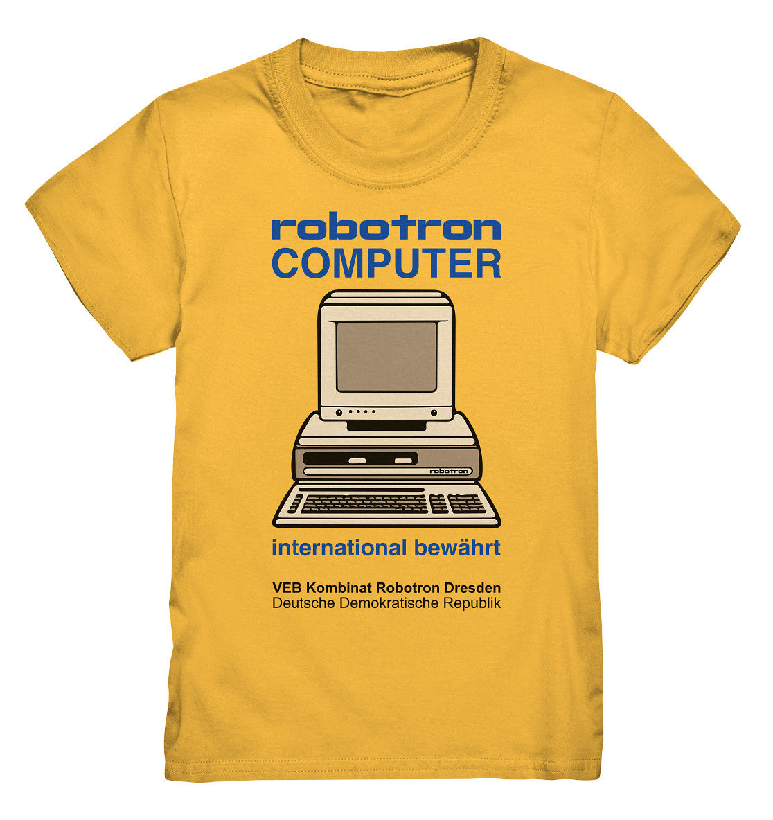 KINDER PREMIUM SHIRT • ROBOTRON COMPUTER DRESDEN