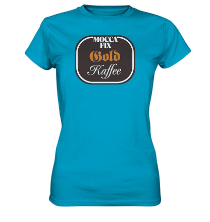 PREMIUM SHIRT MÄDELS • MOCCA FIX GOLD KAFFEE