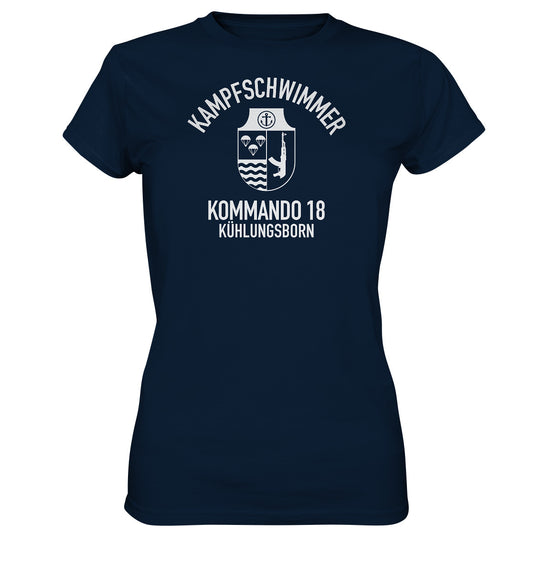 PREMIUM SHIRT MÄDELS • DDR KAMPFSCHWIMMER KÜHLUNGSBORN - dunkel