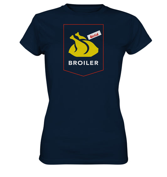 PREMIUM SHIRT MÄDELS • BROILER LOGO